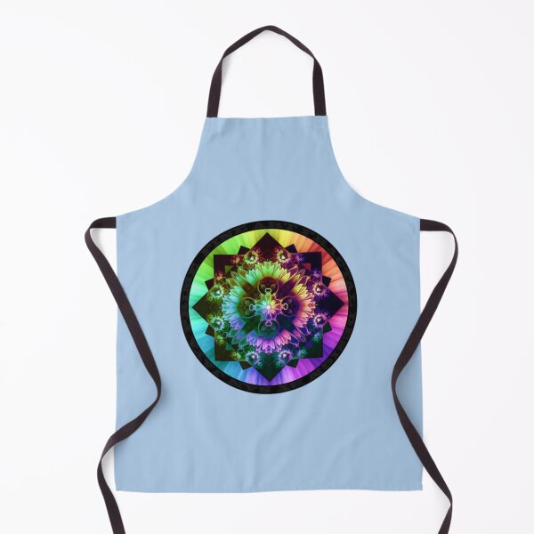 Item preview, Fleur des Vents, Rainbow Fractal Flower of Winds designed and sold by ColorSpacePro.