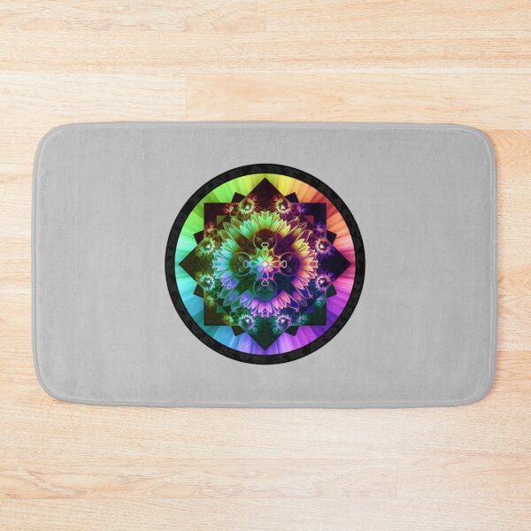Item preview, Fleur des Vents, Rainbow Fractal Flower of Winds   designed and sold by ColorSpacePro.