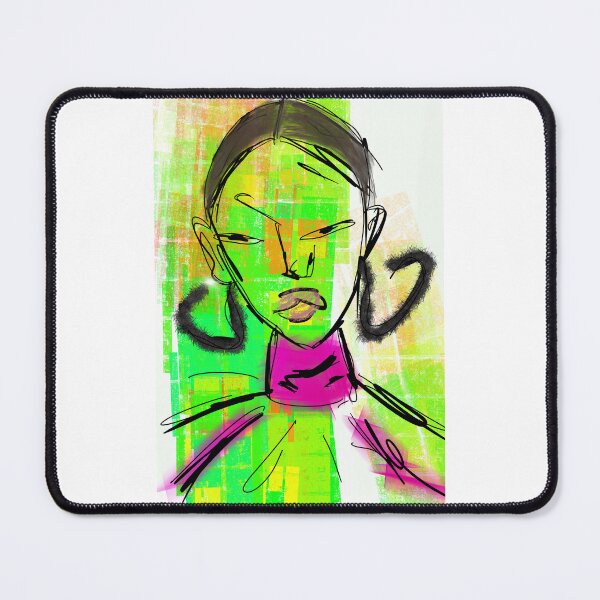 Item preview, Abstract Woman Face Drawing Portrait Fashion Illustration Minimalist designed and sold by SuccessHunters.