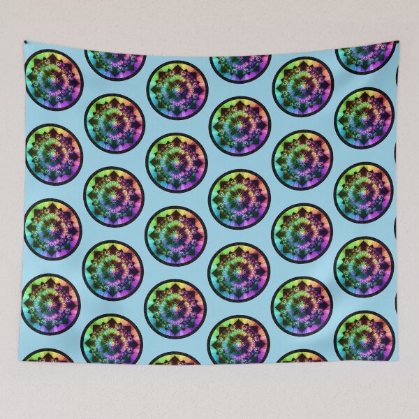 Item preview, Fleur des Vents, Rainbow Fractal Flower of Winds   designed and sold by ColorSpacePro.