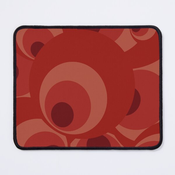 Item preview, Psychedelic orange circles designed and sold by PuzbieArts.
