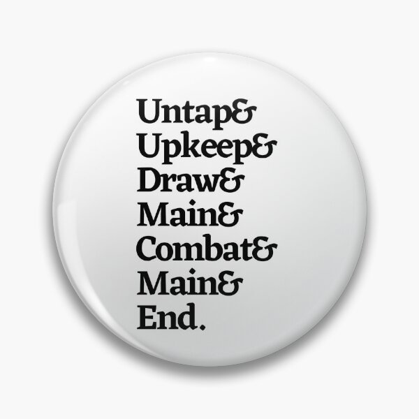 Item preview, MTG Essential - Untap, Upkeep, Draw, ... designed and sold by PODTycoon.