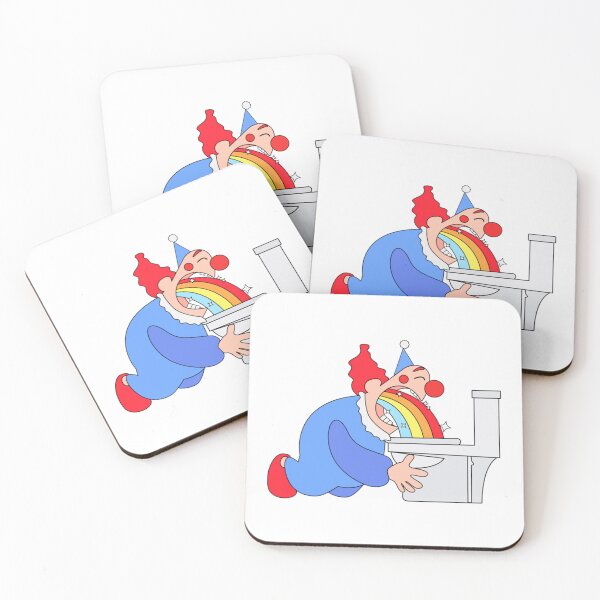 Item preview, Funny Carnival Clown Rainbow Throw Up   designed and sold by ColorSpacePro.