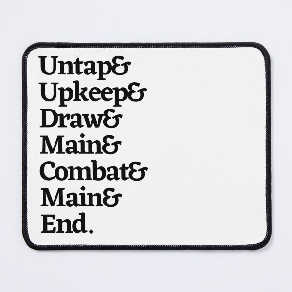 Item preview, MTG Essential - Untap, Upkeep, Draw, ... designed and sold by PODTycoon.