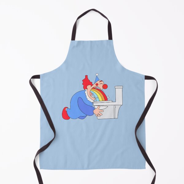 Item preview, Funny Carnival Clown Rainbow Throw Up designed and sold by ColorSpacePro.