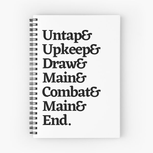 Item preview, MTG Essential - Untap, Upkeep, Draw, ... designed and sold by PODTycoon.