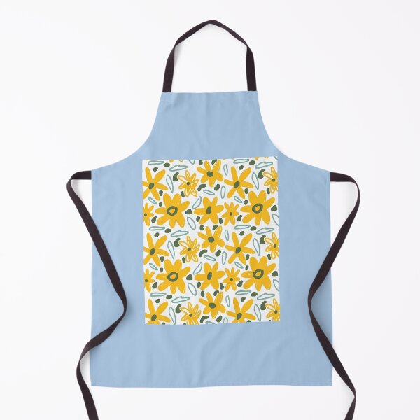 Item preview, Happy Yellow Flower Field_quot_, pattern Graphic (2) designed and sold by ColorSpacePro.
