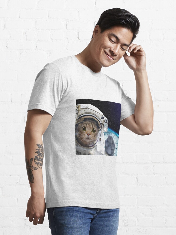 Cat Pfp in space Essential T-Shirt for Sale by SYZYGYARTSTYLE