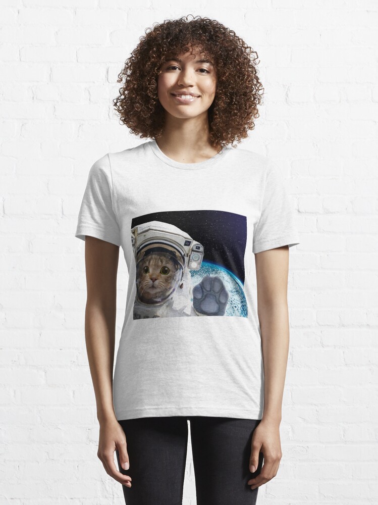 Cat Pfp in space Essential T-Shirt for Sale by SYZYGYARTSTYLE