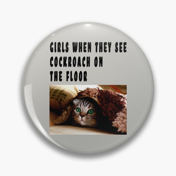 Item preview, GIRLS WHEN THEY SEE COCKROACH ON THE FLOOR . designed and sold by GOLDFAMILYSHOP.