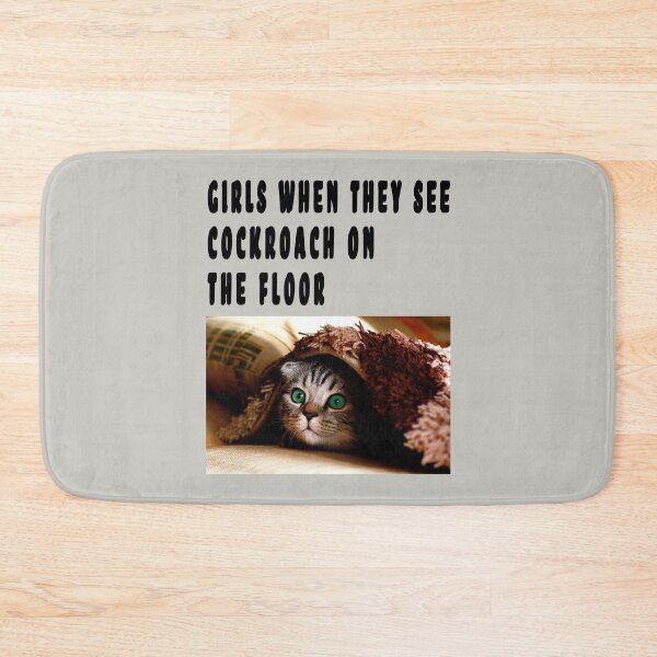 Item preview, GIRLS WHEN THEY SEE COCKROACH ON THE FLOOR . designed and sold by GOLDFAMILYSHOP.