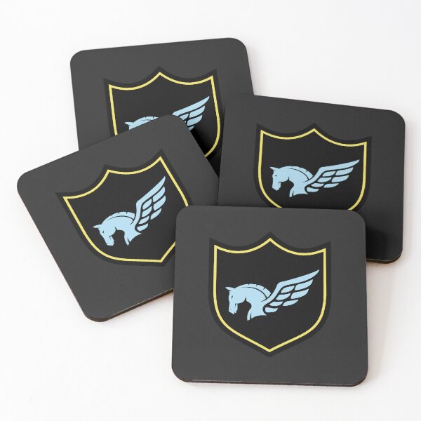 Item preview, Blue Medieval Pegasus Sigil designed and sold by Chubuter.