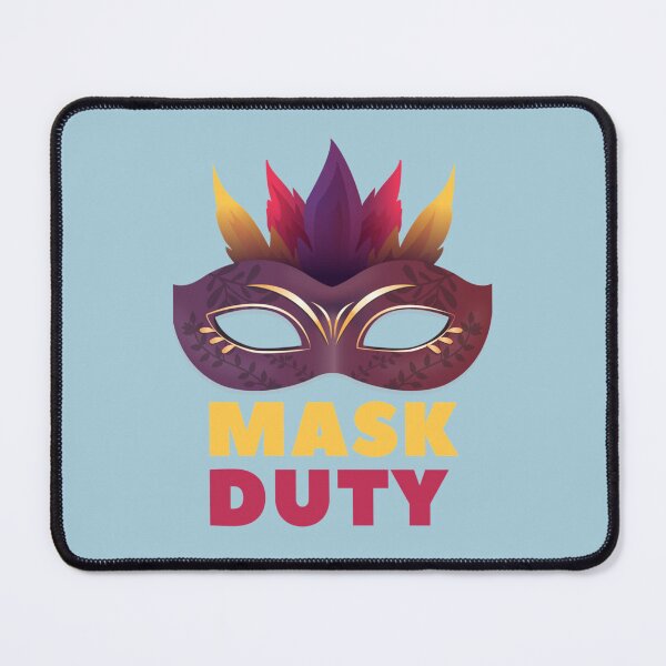 Item preview, Mask Ball Funny Saying Mask Mask Mask   designed and sold by ColorSpacePro.