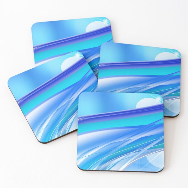 Item preview, blue background, blue sea,blue ocean, designed and sold by amifana.