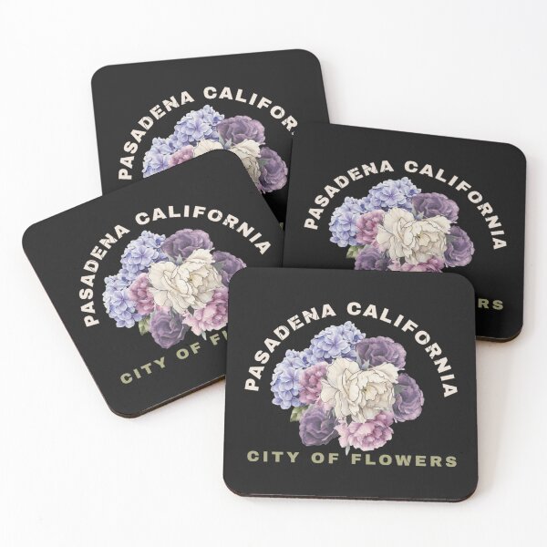 Item preview, Pasadena California - City Of Flowers Active  designed and sold by ColorSpacePro.