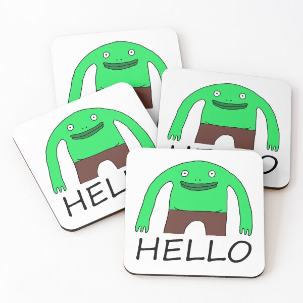 Item preview, Smiling friends Mr Frog sticker designed and sold by HayCow.
