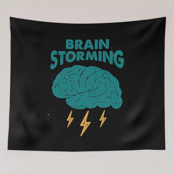 Item preview, brain storming t shirt designed and sold by Abdelmorite.