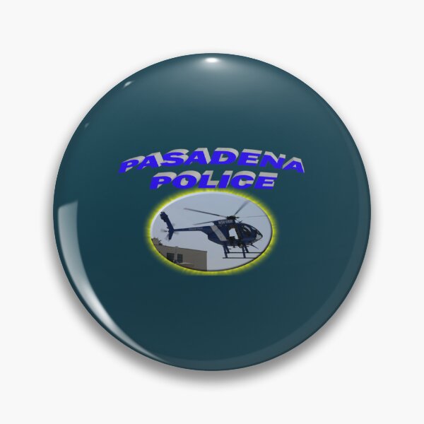 Item preview, Pasadena California Police   designed and sold by ColorSpacePro.