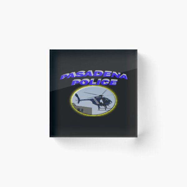 Item preview, Pasadena California Police   designed and sold by ColorSpacePro.