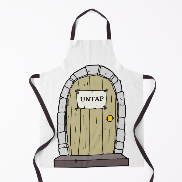 Item preview, MTG Dungeon Door with UNTAP designed and sold by PODTycoon.