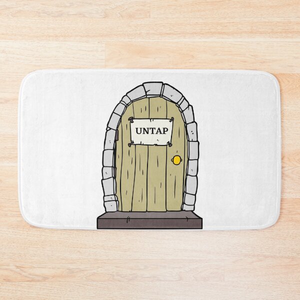 Item preview, MTG Dungeon Door with UNTAP designed and sold by PODTycoon.