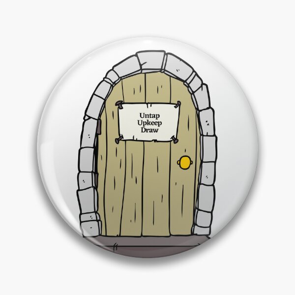 Item preview, MTG Dungeon Door with Untap, Upkeep & Draw designed and sold by PODTycoon.