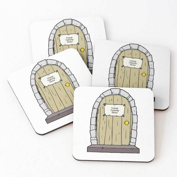 Item preview, MTG Dungeon Door with Untap, Upkeep & Draw designed and sold by PODTycoon.