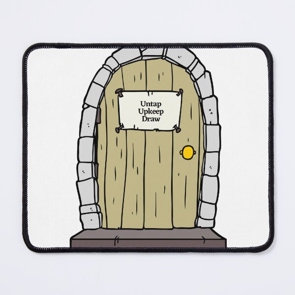 Item preview, MTG Dungeon Door with Untap, Upkeep & Draw designed and sold by PODTycoon.