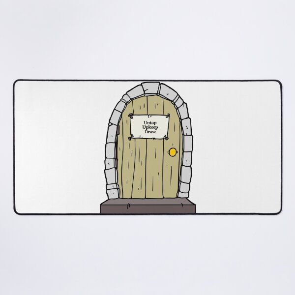 Item preview, MTG Dungeon Door with Untap, Upkeep & Draw designed and sold by PODTycoon.