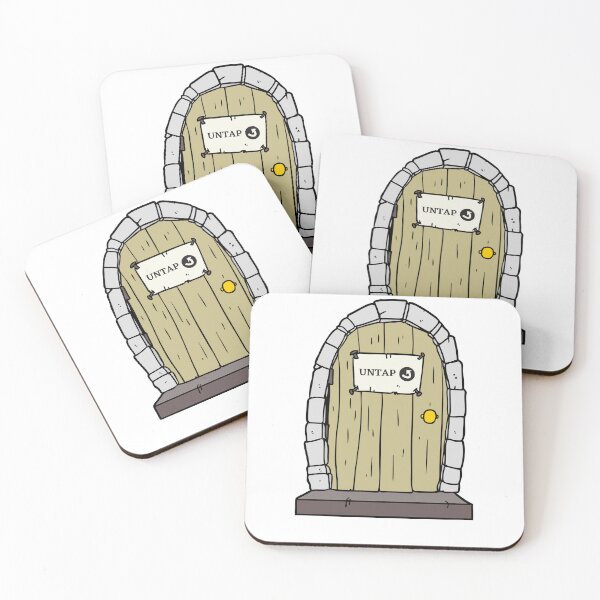 Item preview, MTG Dungeon Door with Untap designed and sold by PODTycoon.