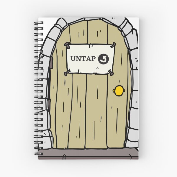 Item preview, MTG Dungeon Door with Untap designed and sold by PODTycoon.