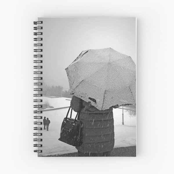 Item preview, Winter under an umbrella, sticky snow. designed and sold by Mikhail12358.
