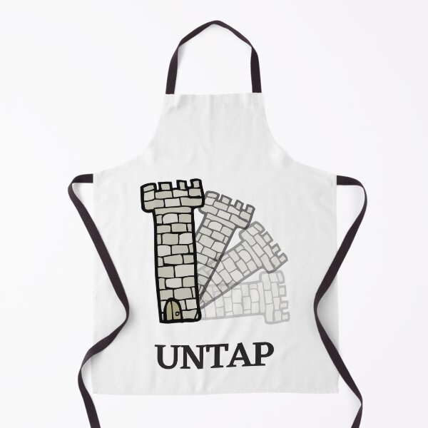 Item preview, MTG Tower with UNTAP designed and sold by PODTycoon.