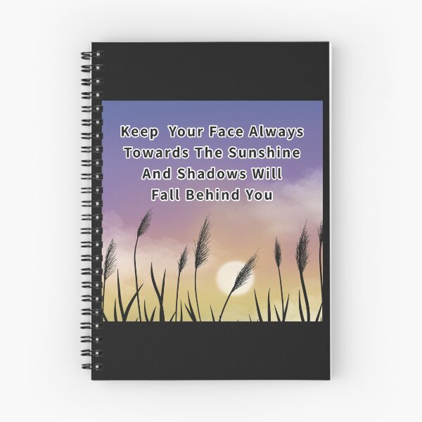 Item preview, Keep Your Face Always Towards the Sunshine - Sunshine-Inspired Art Print designed and sold by EnrichGraphics.