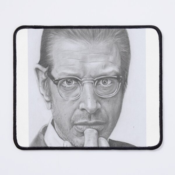 Item preview, Portrait of Jeff Goldblum designed and sold by Rockberry.