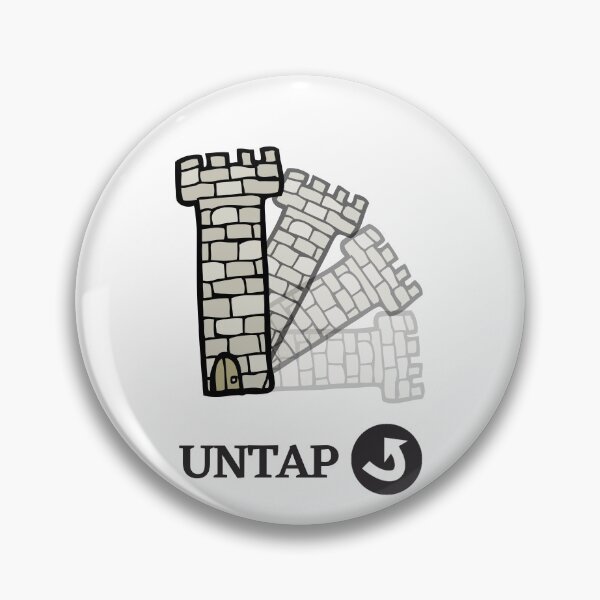 Item preview, MTG Tower with UNTAP designed and sold by PODTycoon.