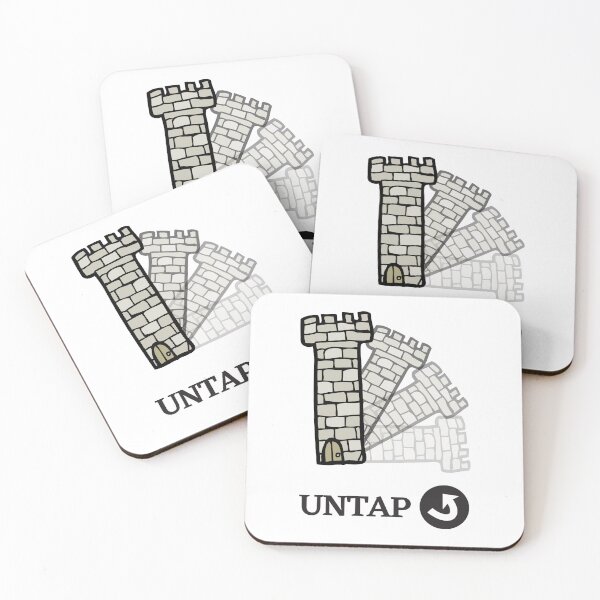 Item preview, MTG Tower with UNTAP designed and sold by PODTycoon.