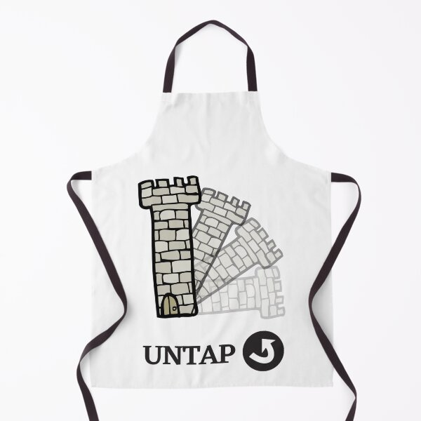 Item preview, MTG Tower with UNTAP designed and sold by PODTycoon.
