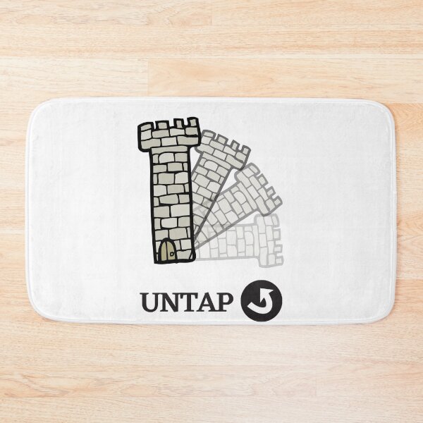 Item preview, MTG Tower with UNTAP designed and sold by PODTycoon.