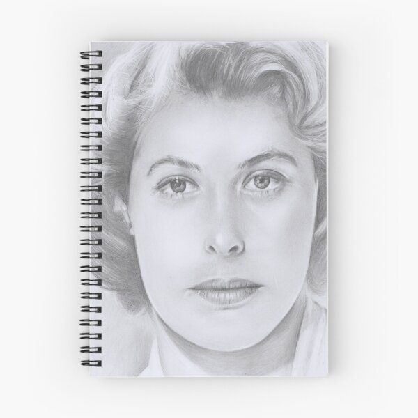 Item preview, Portrait of Ingrid Bergman designed and sold by Rockberry.