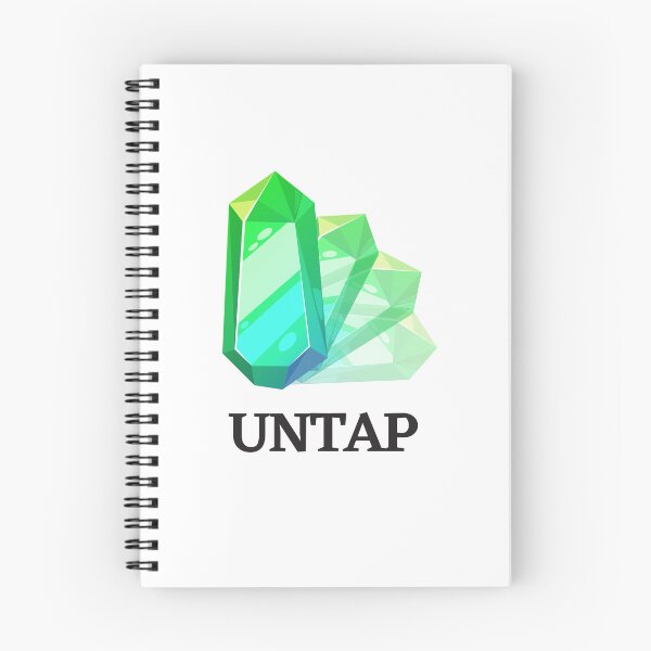 Item preview, MTG Emerald with UNTAP designed and sold by PODTycoon.