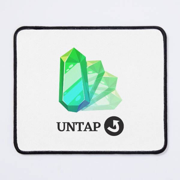 Item preview, MTG Emerald with UNTAP designed and sold by PODTycoon.