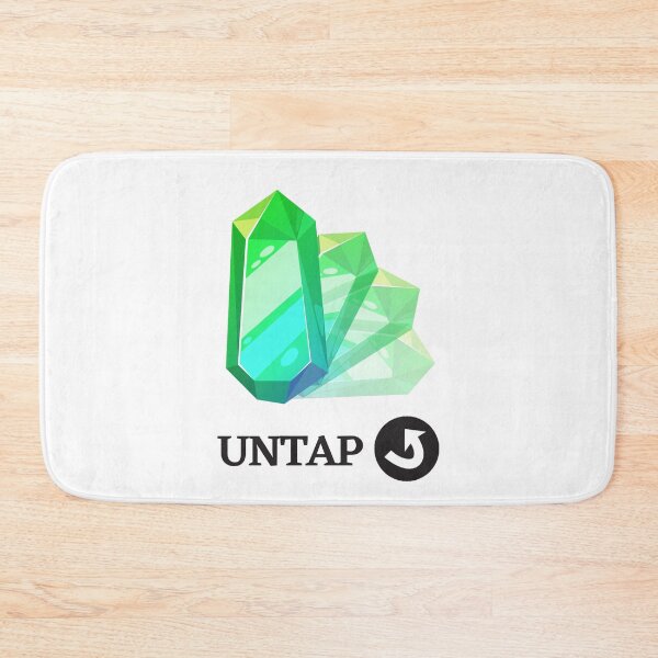 Item preview, MTG Emerald with UNTAP designed and sold by PODTycoon.