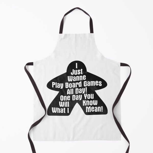 Item preview, I Just Wanne Play Board Games All Day! One Day You Will Know What I Mean (Funny Meeple Quote • Board Gaming) designed and sold by SassyClassyMe.