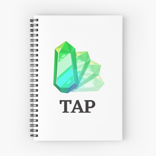 Item preview, MTG Emerald with TAP designed and sold by PODTycoon.