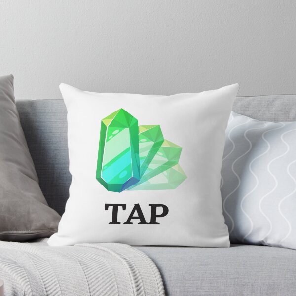 Item preview, MTG Emerald with TAP designed and sold by PODTycoon.