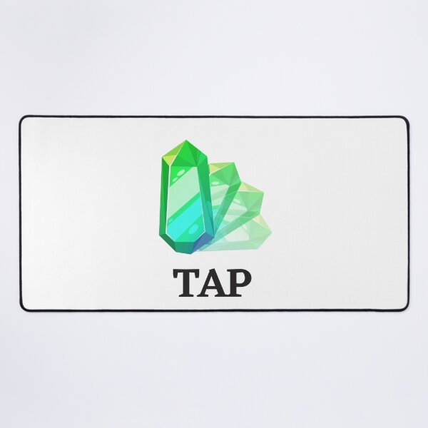 Item preview, MTG Emerald with TAP designed and sold by PODTycoon.