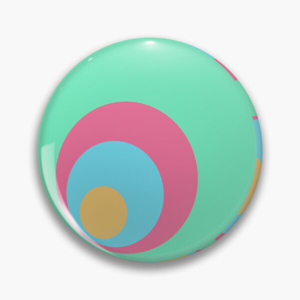 Item preview, Psychedelic pastel circles designed and sold by PuzbieArts.