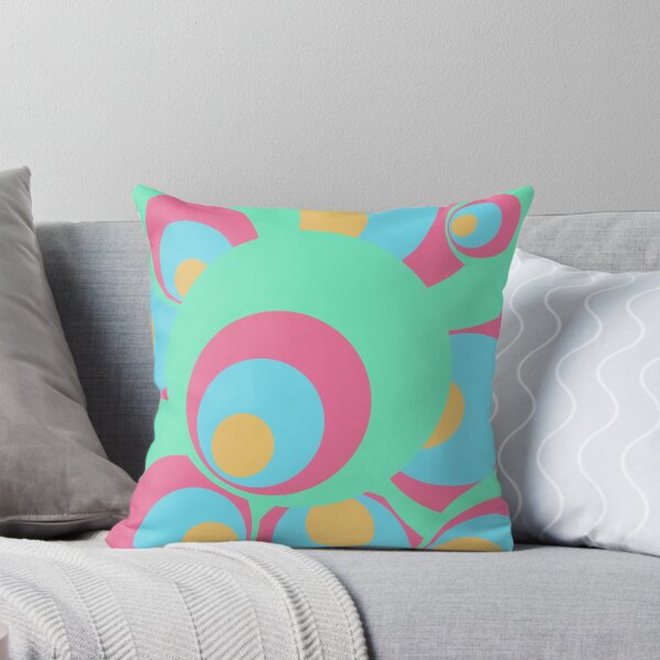Item preview, Psychedelic pastel circles designed and sold by PuzbieArts.