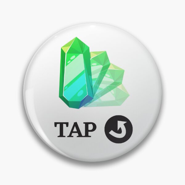 Item preview, MTG Emerald with TAP designed and sold by PODTycoon.